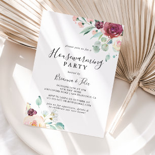 Convites Partido Contemporâneo do Agregador Floral Eucalypt