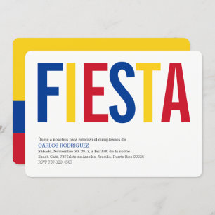 Convites Partido: Convites: Colômbia: Bandeira colombiana