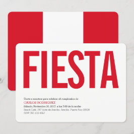 Convites Partido: Convites: Peru: Bandeira peruana