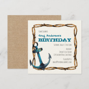 Convites Partido da Âncora Marítima Russa