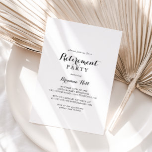 Convites Partido da Baixa Caligrafia Moderna