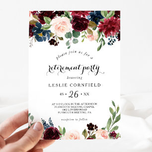 Convites Partido da Baixa de Borgonha da Rússia do outono