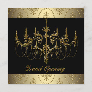 Convites Partido da Grande Abertura da Empresa Negra