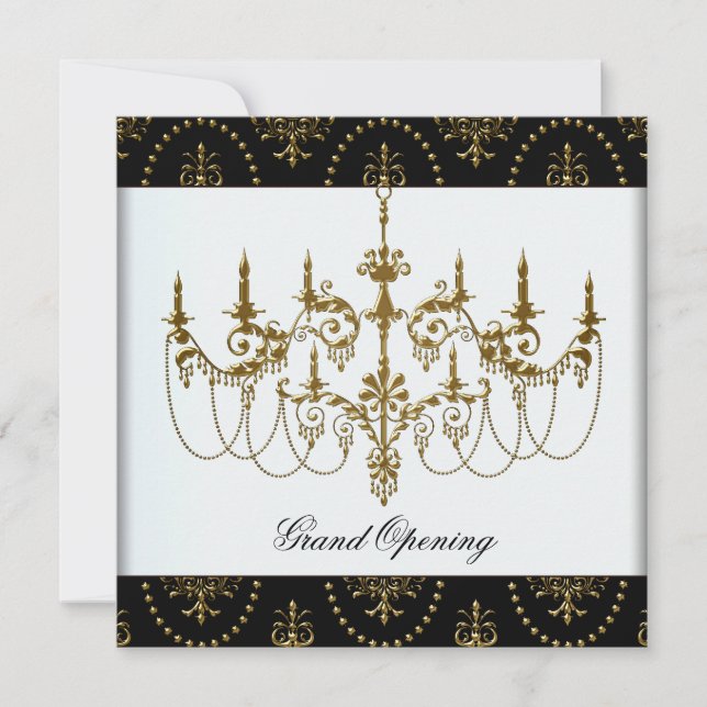 Convites Partido da Grande Abertura da Empresa Negra (Frente)