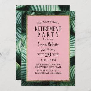 Convites Partido da Reforma Moderna das Folhas Tropicais