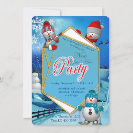 Convites Partido da Véspera dos Novos Anos