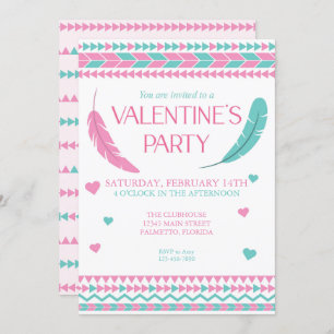 Convites Partido das Penas de Teto Rosa-Rosa-dia de os namo