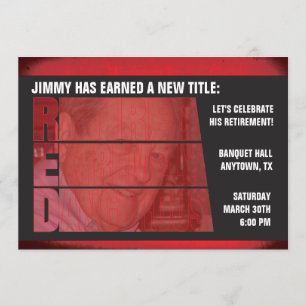 Convites Partido de aposentadoria extremamente perigoso