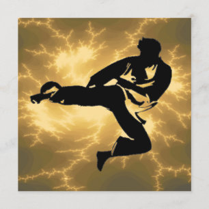 Convites Partido de BDay do karaté