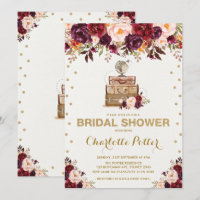 Partido de chá de panela floral rústico das