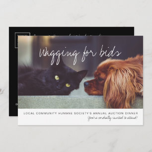 Convites Partido de Eventos da Empresa de Logotipo Comercia