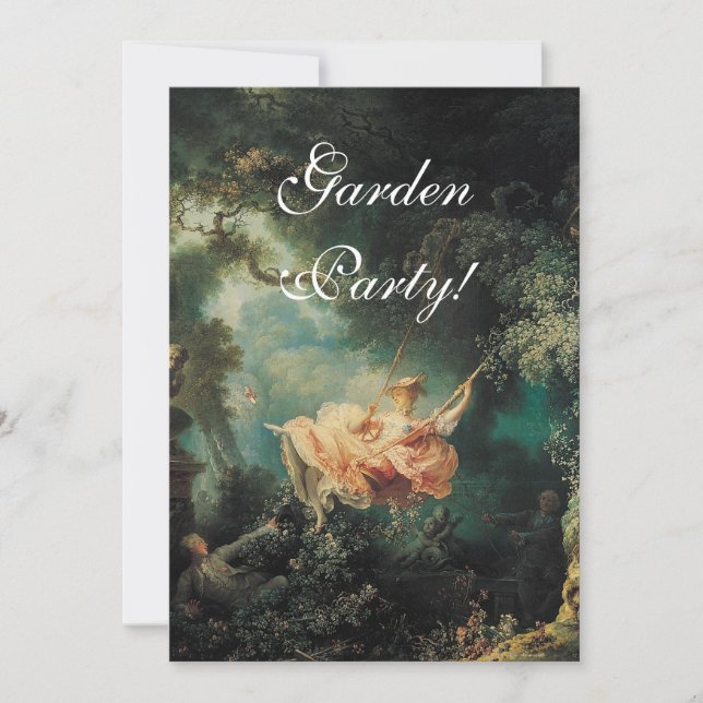 Convites Partido de jardim! (Frente)