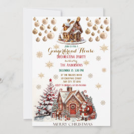 Convites Partido de Natal Elegante Moderno