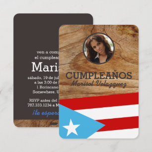 Convites Partido de Puerto Rico: Bandeira: Foto