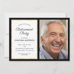 Convites Partido de Retirada de Fotografias   Preto e Doura