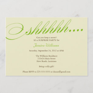 Convites Partido de surpresa