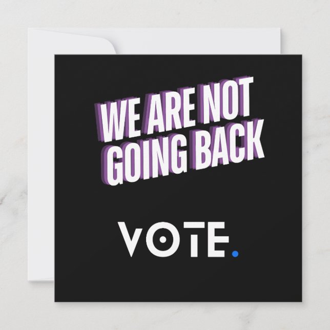 Convites Partido Democrático Merch Harris (Frente)