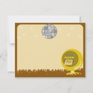 Convites Partido Disco Groovy 70