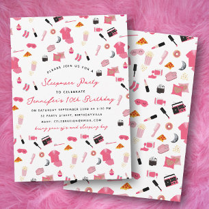 Convites Partido do Aniversário de criança de Sonolência do