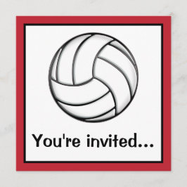 Convites Partido do Após-Jogo do voleibol