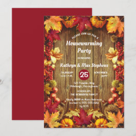 Convites Partido do Aquecimento Doméstico - A queda de made