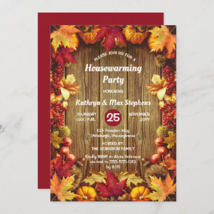 Convites Partido do Aquecimento Doméstico - A queda de made