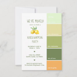 Convites Partido do Aquecimento Doméstico | Cor editável do