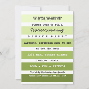 Convites Partido do Aquecimento Doméstico de Amostra de Ti