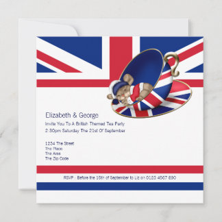 Convites Partido do Chá Britânico