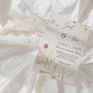 Convites Partido do Chá de panela Botânico do outono Elegan