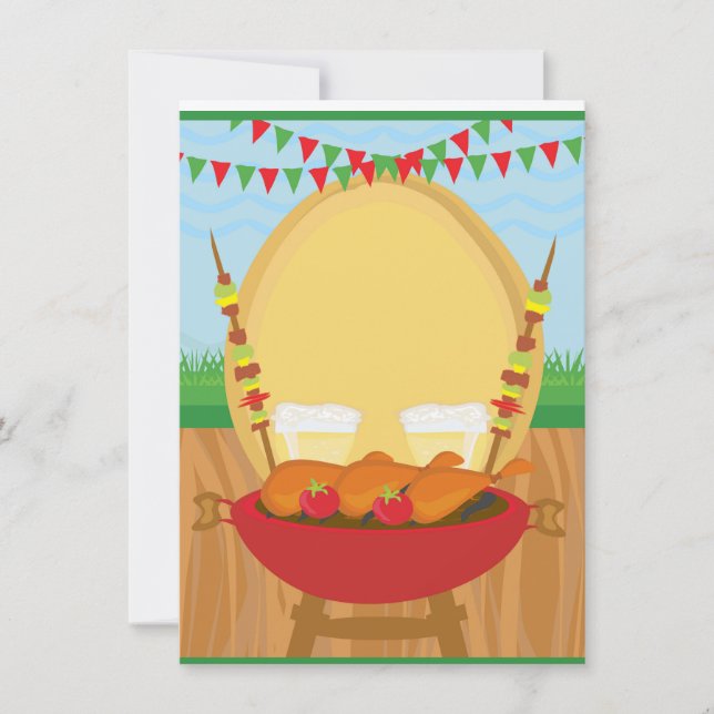 Convites Partido do Churrasco (Frente)