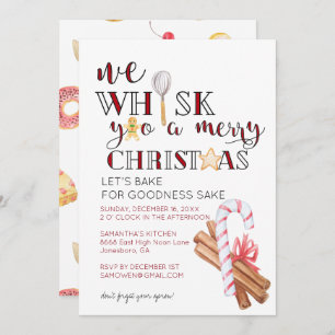 Convites Partido do cozimento do Natal