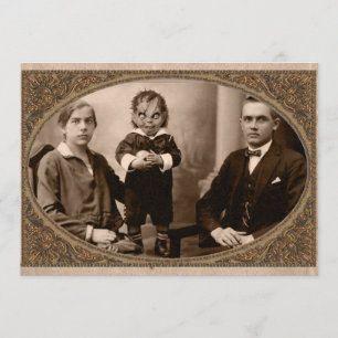 Convites Partido do Dia das Bruxas da família do Spawn do