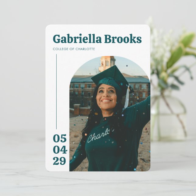 Convites Partido do Formandos Moderno (Em pé/Frente)