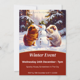 Convites Partido do Inverno da Guiné