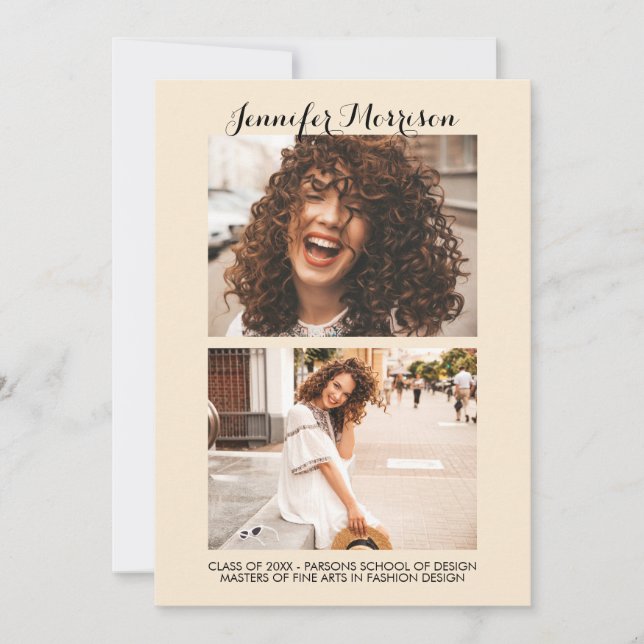 Convites Partido do Ouro de Graduação Virtual (Frente)