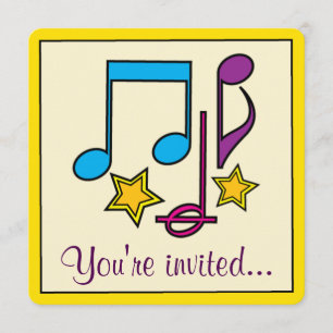 Convites Partido do teatro, do Musical ou do filme do