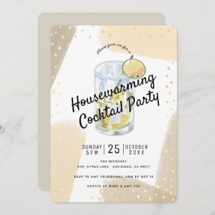 Convites Partido dos Cocktail, que Aquece as Famílias