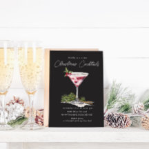 Partido Elegante dos Cocktail de Natal