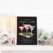 Partido Elegante dos Cocktail de Natal