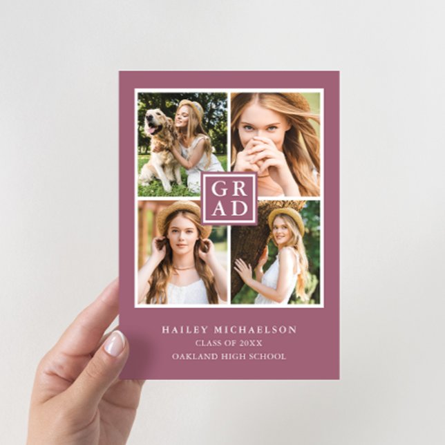 Convites Partido Formando de Colagem de Fotos do Gabinetes  (Criador carregado)