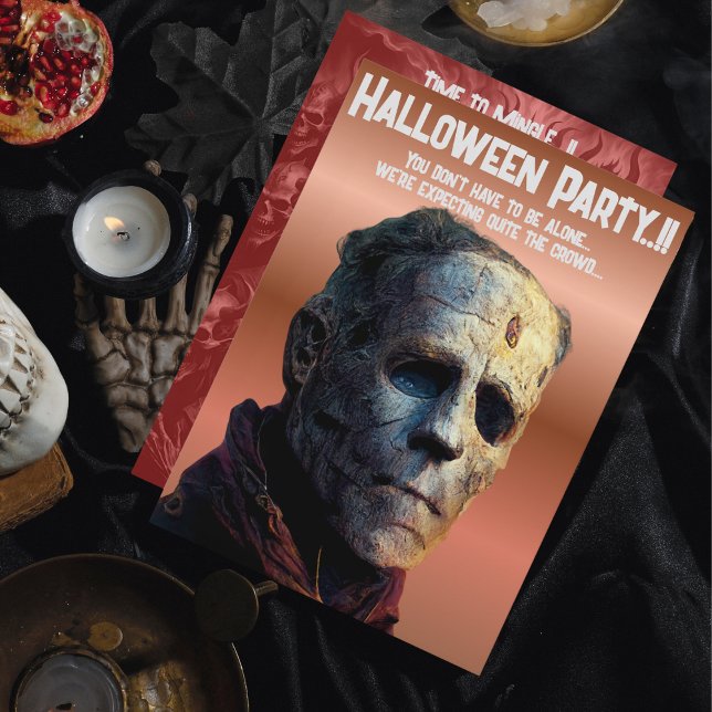 Convites Partido Frankenstein Halloween (Frankenstein Halloween Party Invitation)