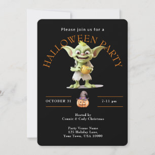 Convites Partido Green Goblin HALLOWEEN