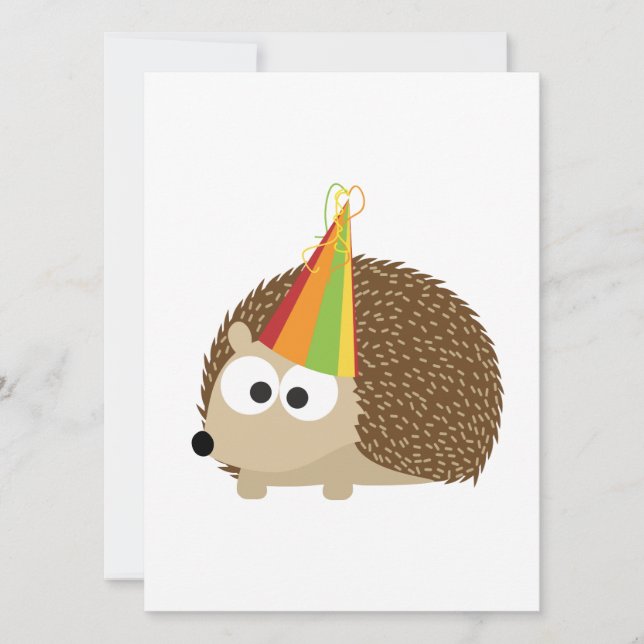 Convites Partido Hedgehog (Frente)