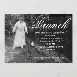 Convites Partido Humorous Brunch