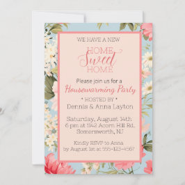 Convites Partido Inglês do Campo Floral