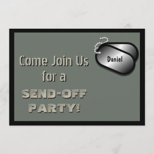 Convites Partido militar do costume do desenvolvimento