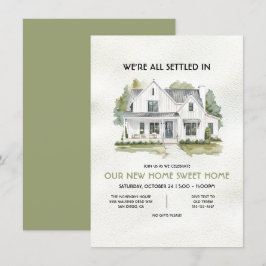 Convites Partido Modern White Farmhouse