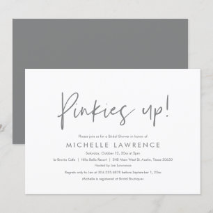 Convites Partido Moderno do Chá de panela Casual, Divertid