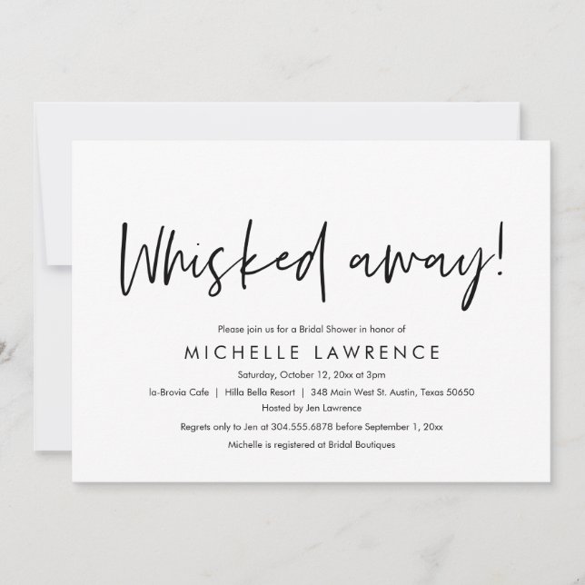 Convites Partido Moderno do Chá de panela Casual, Divertido (Frente)